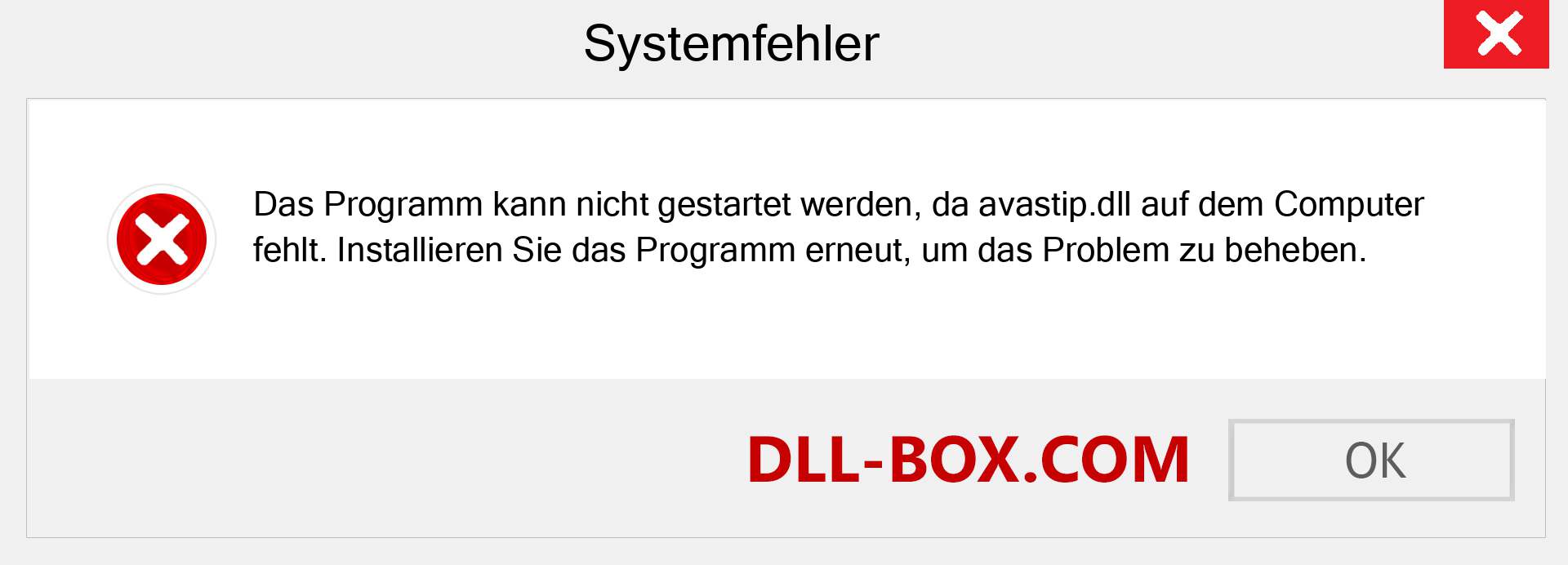 avastip.dll-Datei fehlt?. Download für Windows 7, 8, 10 - Fix avastip dll Missing Error unter Windows, Fotos, Bildern