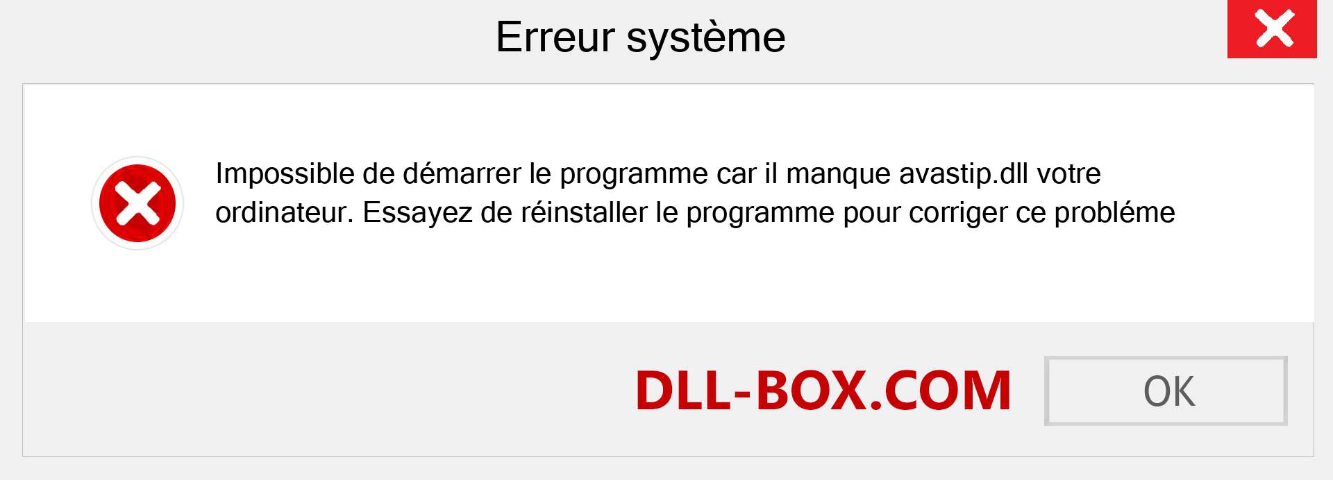 Le fichier avastip.dll est manquant ?. Télécharger pour Windows 7, 8, 10 - Correction de l'erreur manquante avastip dll sur Windows, photos, images